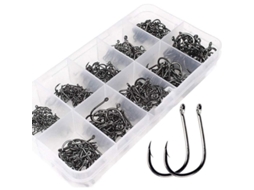 Cebo Jig Senko De Acero Al Carbono 50/500pcs Anzuelos De Pesca Con Caja Plástica
