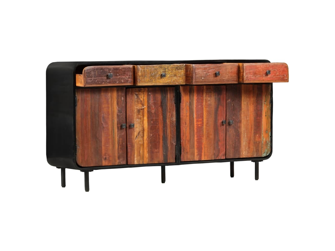 Aparador de Madeira Reciclada Maciça 140x35x76 Cm MAISON EXCLUSIVE