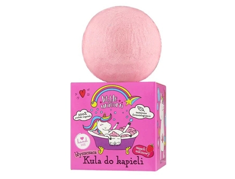 Sparkling Raspberry Bath Bomb, 165g Little Unicorn