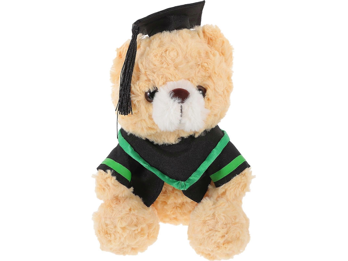 Urso De Pelúcia Formando, Bege, Para Brinquedo E Presente