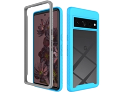 Capa Protetora Graus para Google Google Pixel 7 Pro HONGWE. Silicone Anti-Choque Transparente