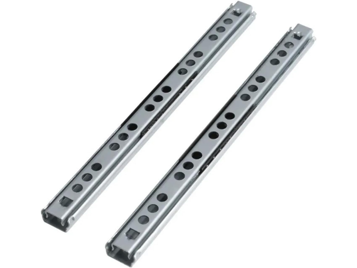 Corrediças De Gaveta Bidirecionais 17mm 2 Unidades
