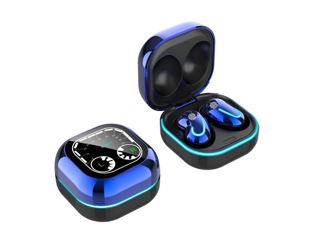 Auriculares Bluetooth True Wireless Sem Fios Compatível com Tws Mini Desportivo Galaxy