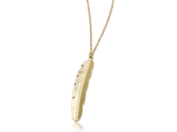 Colar Feminino Penacho Estilo Retro Oeste Pendente