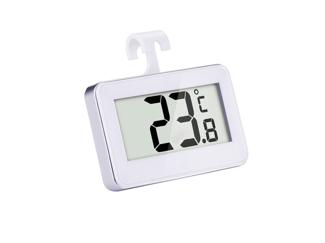 Lurelia Termómetro Analógico, Para Frigorífico E Congelador, Visor Fácil Leitura, Base Magnética, Suporte Prático, Celsius/fahrenheit