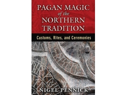 Livro Pagan Magic of the Northern Tradition de Nigel Pennick (Inglês)