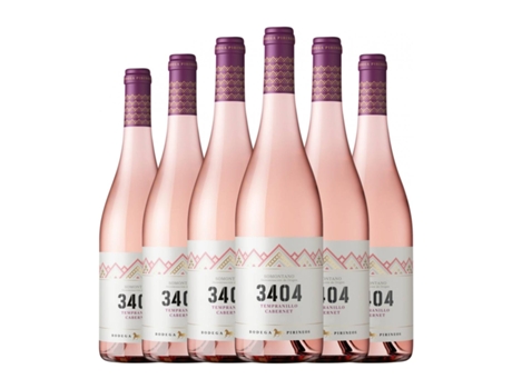 Vinho rosé PIRINEOS 3404 Rose Somontano Jovem (0.75 L - 6 Unidades)