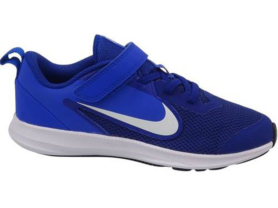 T nis NIKE Downshifter 9 Psv Azul Tecido Material Sint tico