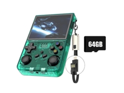 Console De Jogos Portátil Retrô R36xx De 64 Gb Com Mais De 20.000 Jogos E Tela De 3,5 Polegadas. Ly Ebike