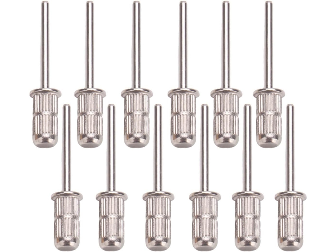 Conjunto de 12 brocas de ferro fundido para máquina de polir unhas