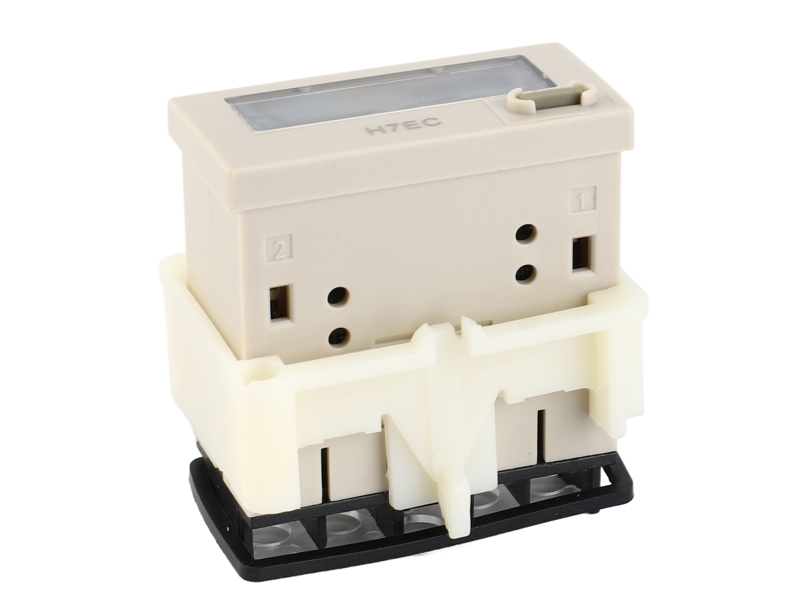 Contador Elétrico Digital Sem Tensão de Entrada 8 Dígitos Lcd