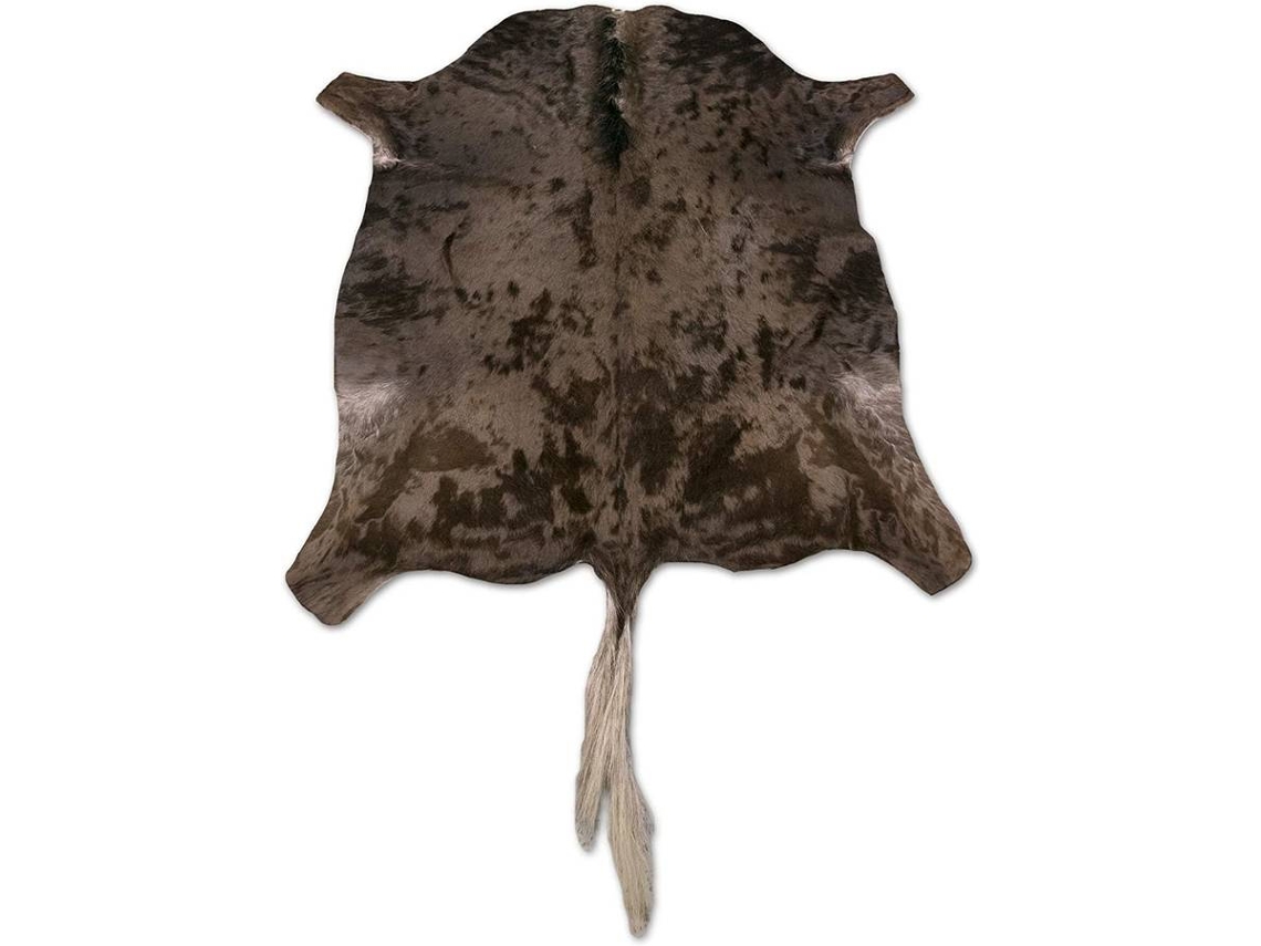 Tapete ZERIMAR Pele de Gnus (Natural - 150x125 cm - Pele)