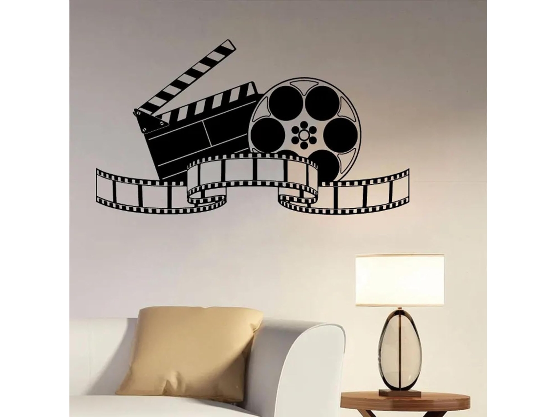 Adesivos Murais Decorativos Para Estúdio De Cinema, Realisador, Diretor De Fotografia, Salão, Sala De Sofá