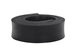 Vidaxl Borda De Borracha Para Limpa-neves 180x10x2 Cm Preto