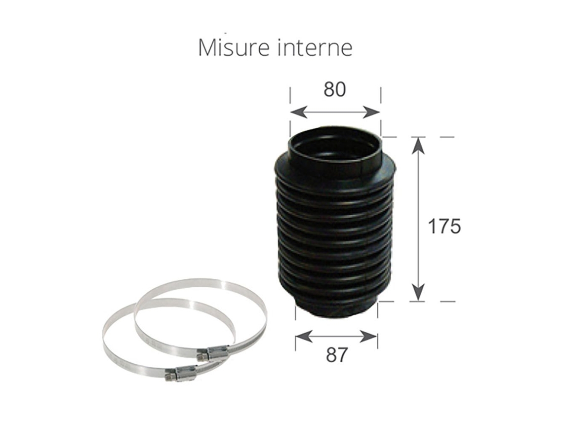 Botas de Escape Aq200-250-270-275-280 Preto Prateado 175 X 87 X 80 Mmfinnord