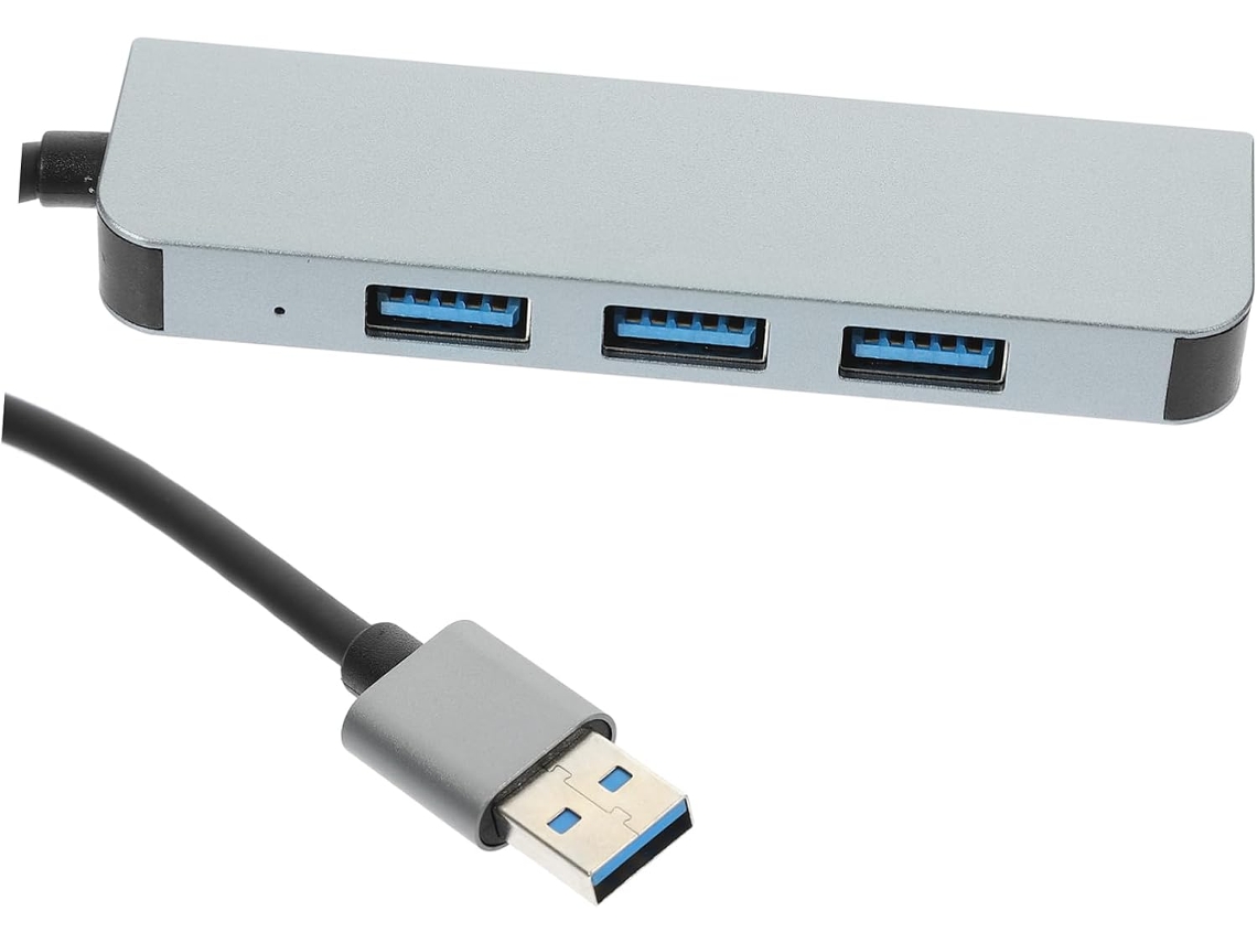 Hub Usb Com Conector Divisor Para Laptop, Adaptador Portas Extras