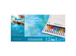 Caixa de Viagem Aguarela Sennelier 12 Tubos 10Ml
