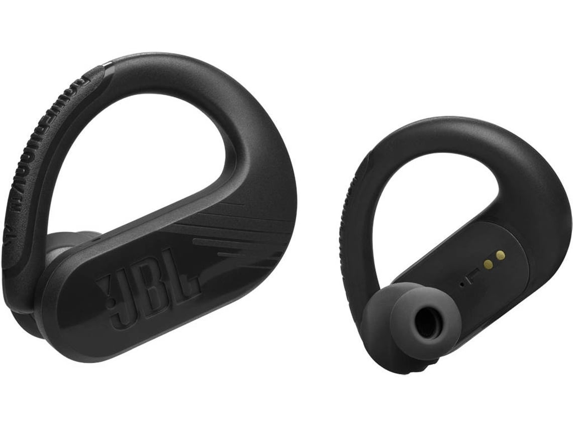 Auriculares Bluetooth True Wireless JBL Endurance Peak 3 (Outlet Caixa Aberta - In Ear - Microfone - Preto)