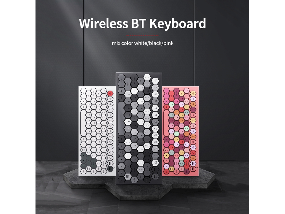 Teclado Sem Fio LAXISCREED Bt Portátil