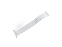 Cabo Riser Pcie 3.0 X16 Flexível de Alta Velocidade Extensor de Placa de Vídeo Branco 60cm