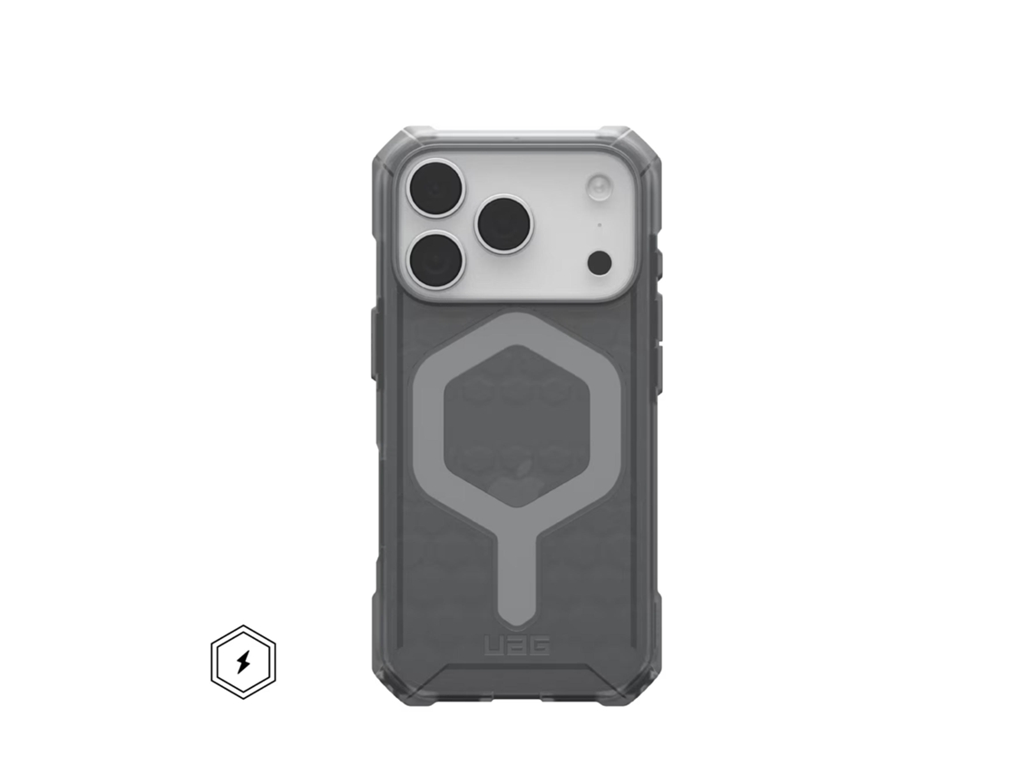 Capa UAG MagSafe Essencial para iPhone 17 Pro (Cinzento)