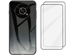 Conjunto de Películas de Ecrã Temperada Traseira Protetora para Honor X30/X9 5G HONGWE. (2un)