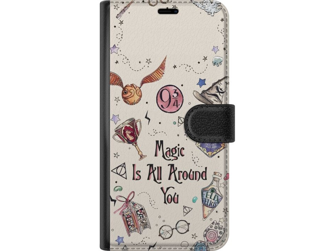 Capa Carteira Compatível Com Apple Iphone 17 Pro Max Harry Potter