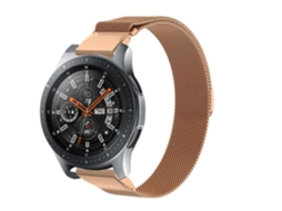 Bracelete Pulseira Milanese Mesh para D2 Delta S Rosa Dourado