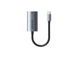 Adaptador Usb-c - Vention Gigabit Ethernet 0,15 M Cabo De Rede Conector Usb-c-aquaforge