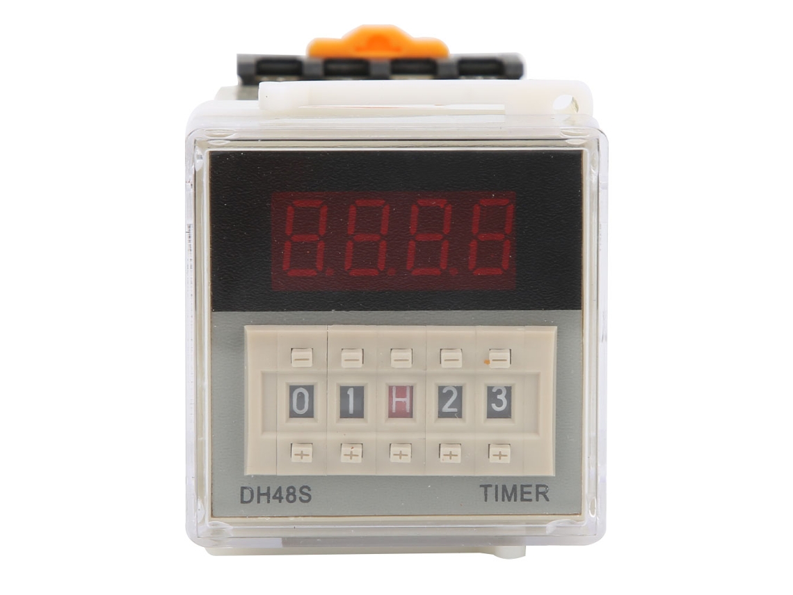 Relé Temporizador Digital Dh48s 2z Retardo Bucle Dc220v S/MARCA
