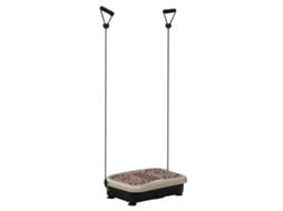 Plataf. Vibração C/ 2 Bandas Elást., 200w, Controlo Rem., Carga 120kg