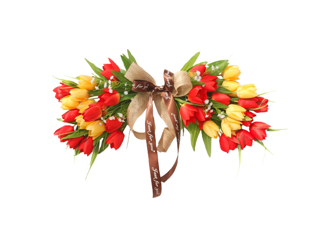 Laxiscreed Decoração De Parede Com Fronha Para Portas, Casamentos, Flores E Festas De Verão Primavera