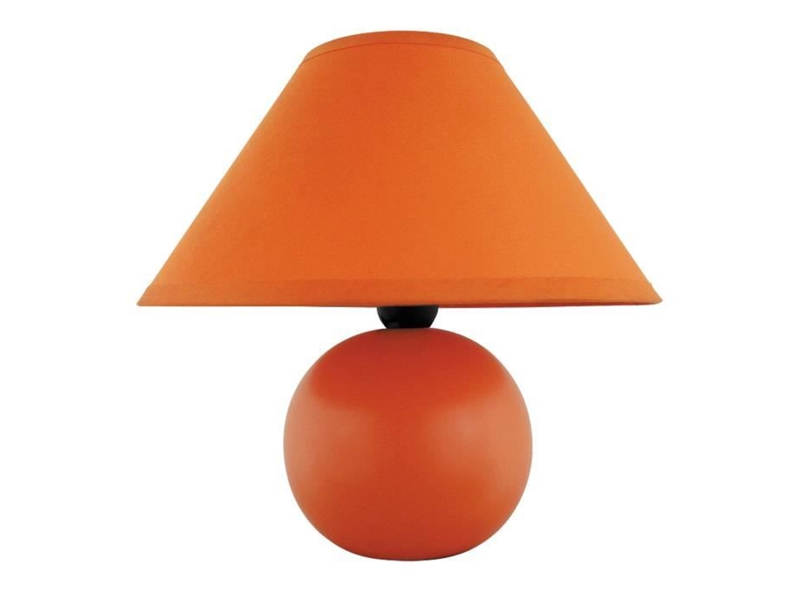 Lamparina Rabalux Ariel • Cor Laranja • Material Cerâmica • Ref 4904