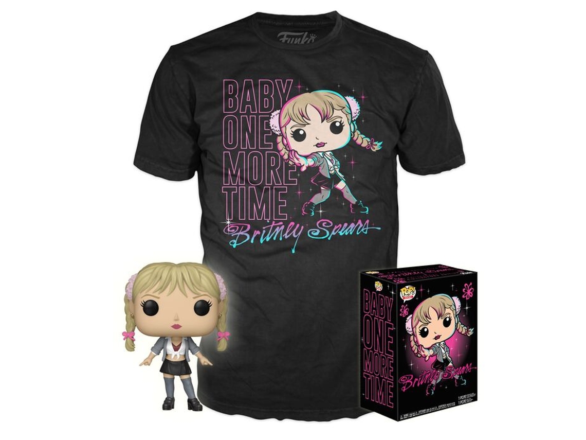 Conjunto De Figuras Pop Tee Britney Spears One More Time Exclusive