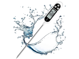 Termômetro De Cozinha, Digital Com Sonda Longa, Leitura Direta Para Culinária Aquaforge