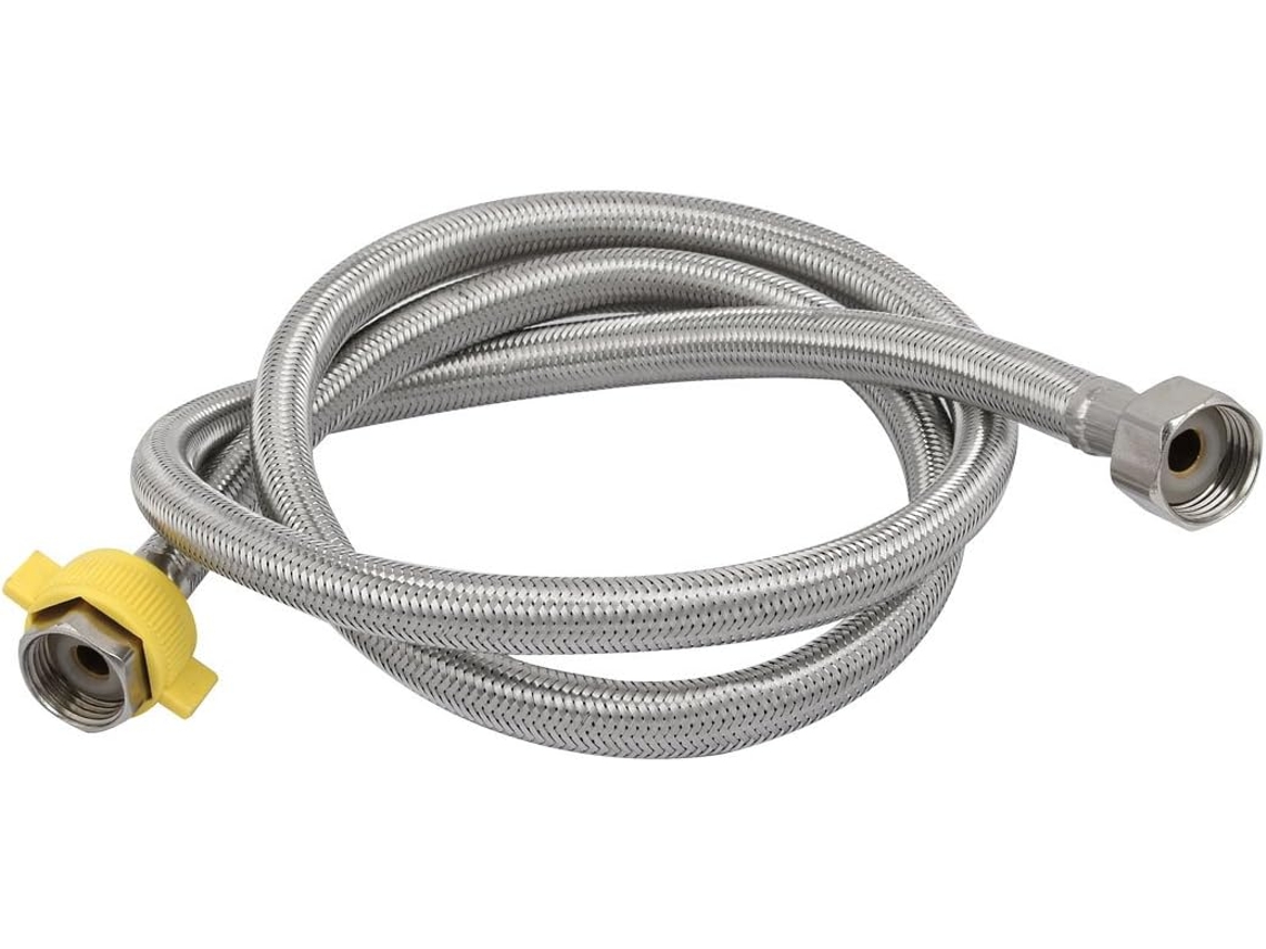 Conexão para Vaso Sanitário de 20 Mm com Rosca Fêmea F1/2" 'g1/2' em Aço Inoxidável 304, CHABERLU