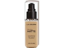 Base L.A. COLORS Truly Matte Medium Bege (40 ml)