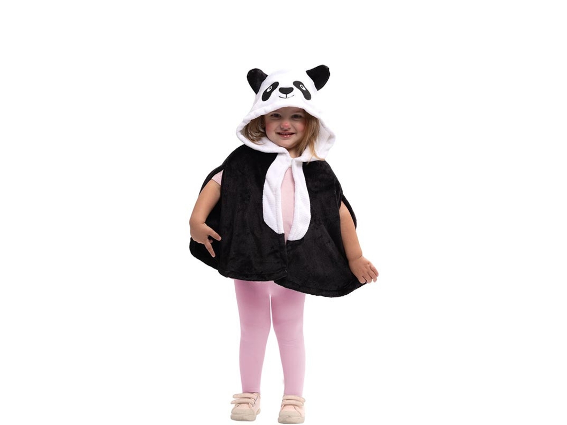 Fato ou capa de Super Panda com capuz para criança