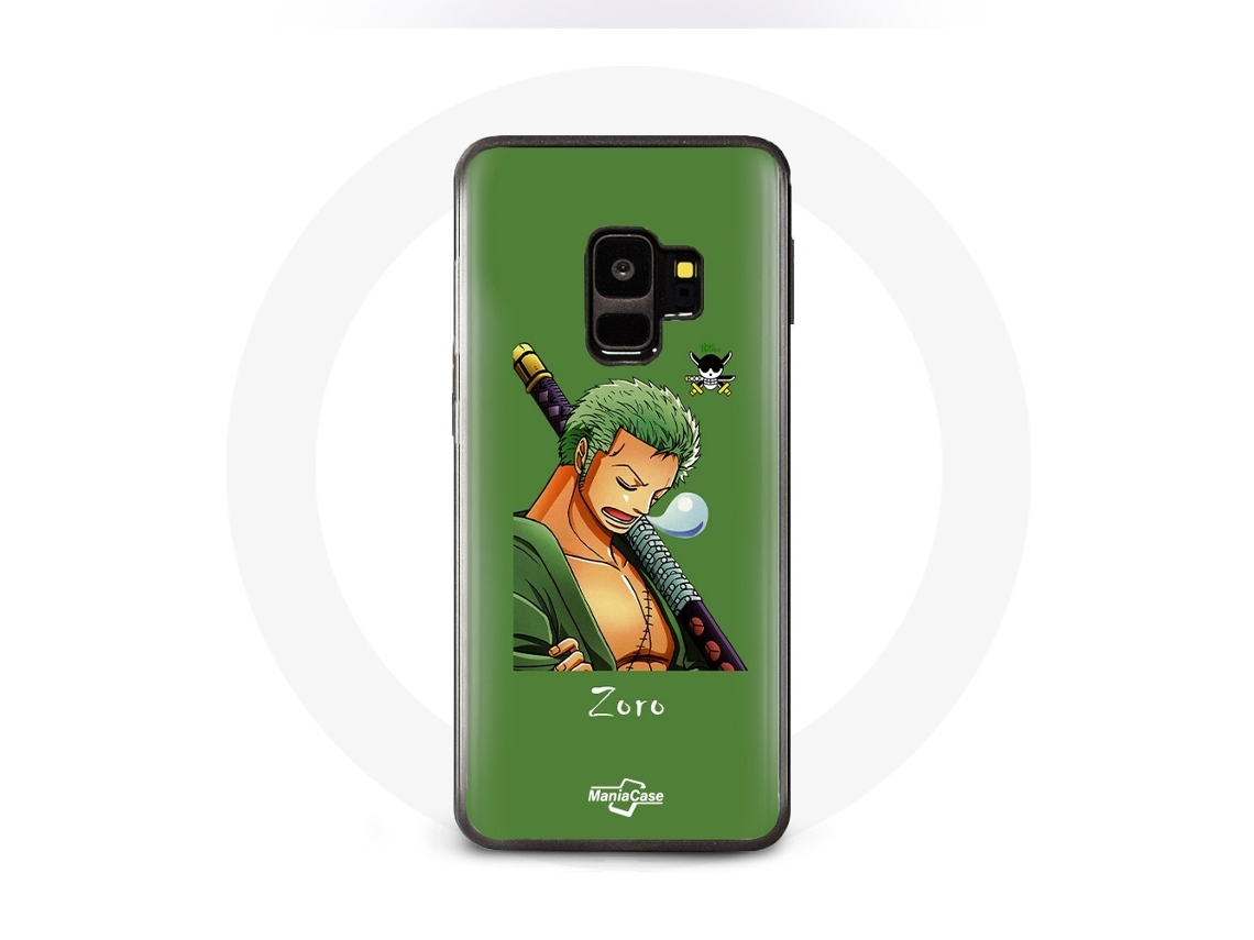 Capa para Samsung Galaxy S9 plus One Piece Manga Zoro epée