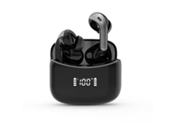 Auriculares Sem Chronus Intra Reprodução Usb-c Carga  Bluetooth Preto*