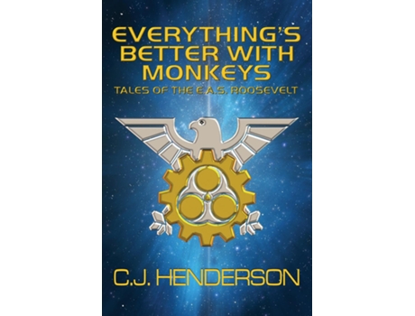 Livro Everythings Better With Monkeys DTF REISSUE de CJ Henderson (Inglês)