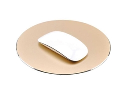 Mousepad Premium De Metal Alumínio, Redondo, 22 Cm Olysi Shop (8,66 Polegadas)