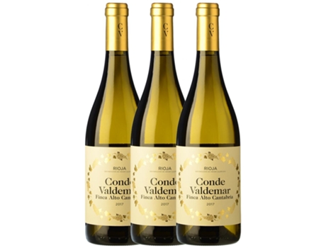 Vinho VALDEMAR Valdemar Conde De Valdemar Finca Alto Cantabria Viura Rioja Crianza (0.75 L - 3 unidades)
