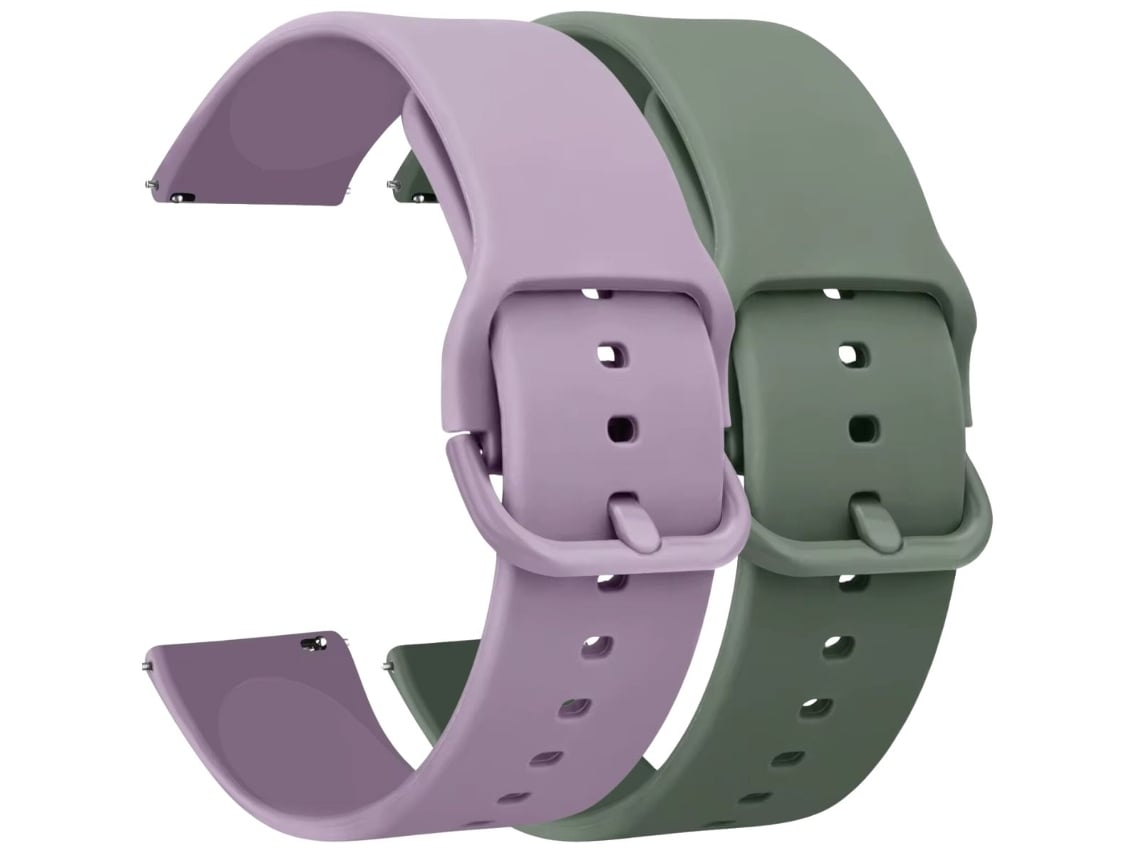 Kit 2 Bracelete Vivatone para Xiaomi Watch 2 Pro Lavanda e Verde