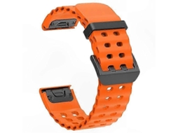 Pulseira Ocean de Silicone com Sistema Liberação Rápida 22 Mm, Compatível Smartwatches Gps 47 Mm. GOKOCO