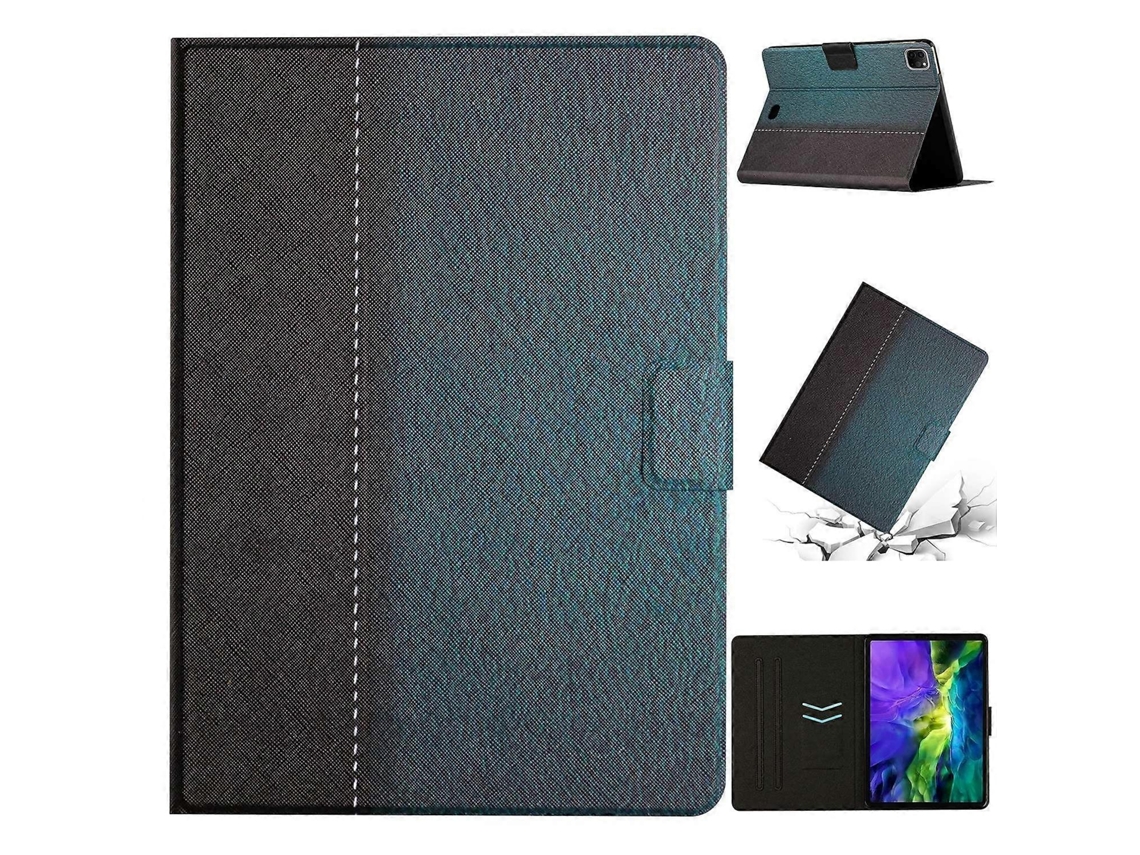 Capa inteligente de couro com costura de cor sólida e aba para iPad Pro 11 (2024) da Webake
