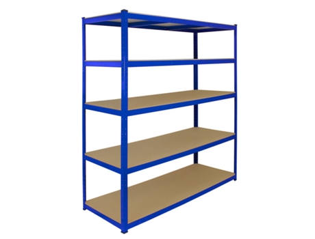 Estante MONSTER RACKING Aço Inoxidável Sem Parafusos (Azul)