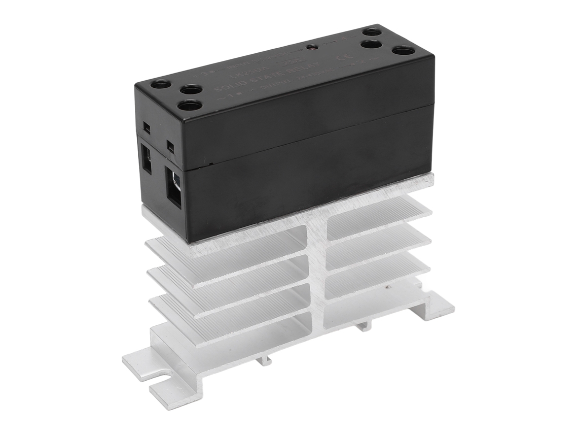 Laxiscreed Relé De Estado Sólido 3-32v Dc Para 24-480v Ac, Ideal Para Controlo Residencial
