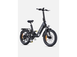 Bicicleta Elétrica Engwe L20 3.0 Boost Para Adulto, Motor De 250 W, Bateria De 48 V 13,5 Ah, Autonomia De 120 Km Em Modo Assistido, Suspensão Total Co