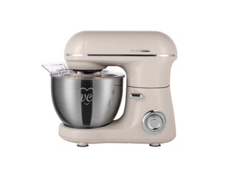 Batedeira com Taça VINTAGE CUISINE (800 W - Taça 4 - Bege)
